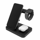 Fixed Stand Powerstation 2-in-1 20W Wireless Charger - Black