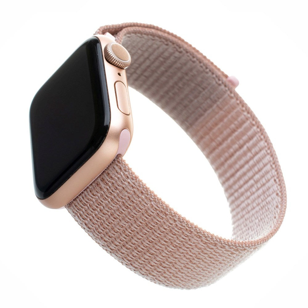 Fixed Apple Watch (38 / 40 / SE / 41mm) Rifled Nylon Strap - Rose Gold