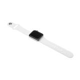 Fixed Apple Watch (42/44/SE/45/46/49mm) Silicone Strap Set - White