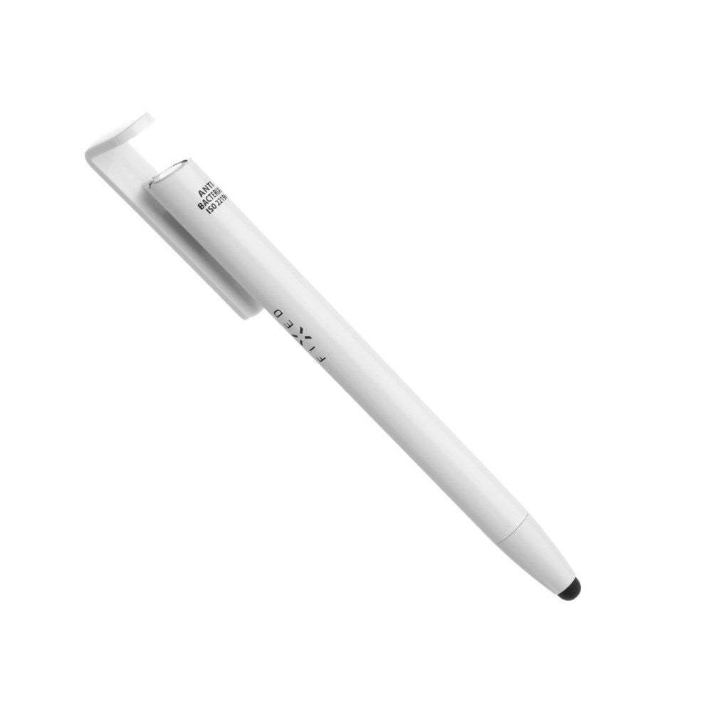 Fixed Classic Stylus Pen with Stand - White