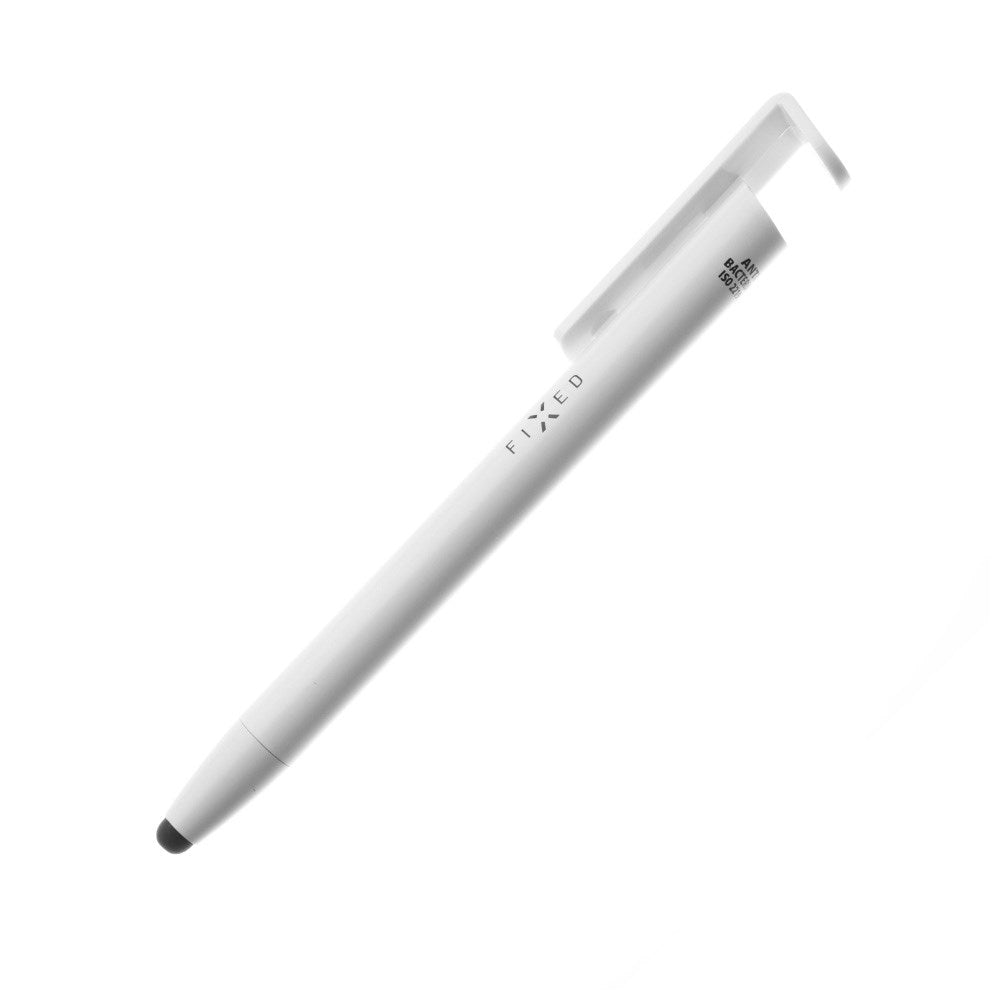 Fixed Classic Stylus Pen with Stand - White