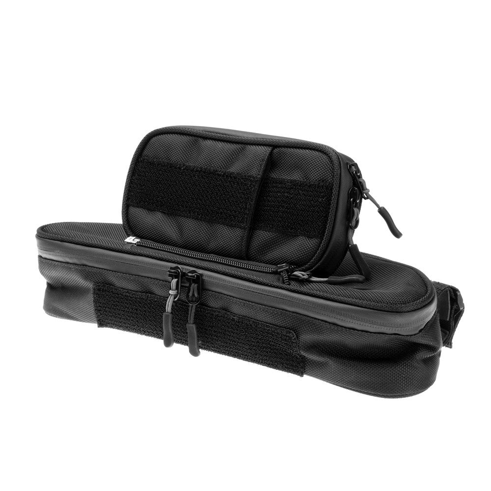 Fixed Protective Mobile Bag for Bicycle and Motorcycle Handlebars - Max Mobile: 175 x 85mm - Black