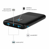 Fixed Zen 10 USB-C PD 20W Power Bank 10,000 mAh - Black