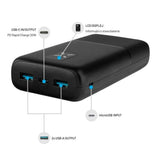 Fixed Zen 20 2 x USB-A 1 x USB-C PD 20W Power Bank 20,000 mAh - Black