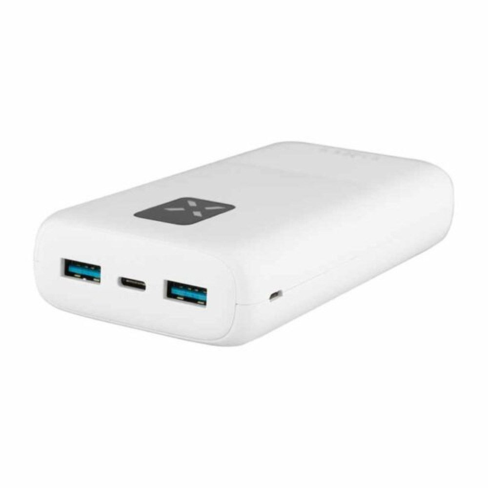 Fixed Zen 20 2 x USB-A 1 x USB-C PD 20W Power Bank 20,000 mAh - White