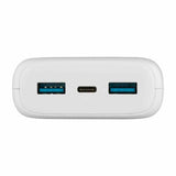 Fixed Zen 20 2 x USB-A 1 x USB-C PD 20W Power Bank 20,000 mAh - White