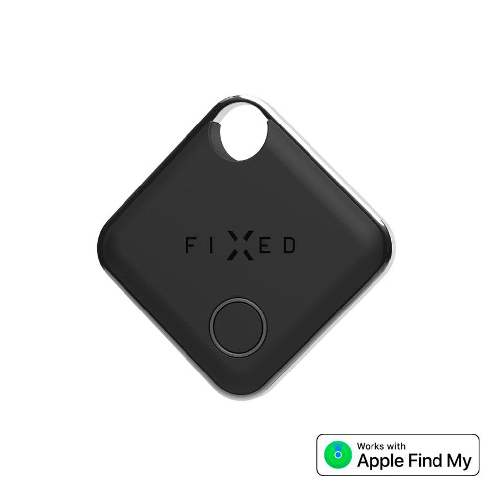 Fixed Tag - Bluetooth GPS Tracker - Apple Find My Compatible - Black