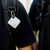 Fixed Tag - Bluetooth GPS Tracker - Apple Find My Compatible - White