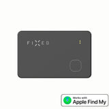 Fixed Tag Card - Bluetooth GPS Tracker - Apple Find My Compatible - Black