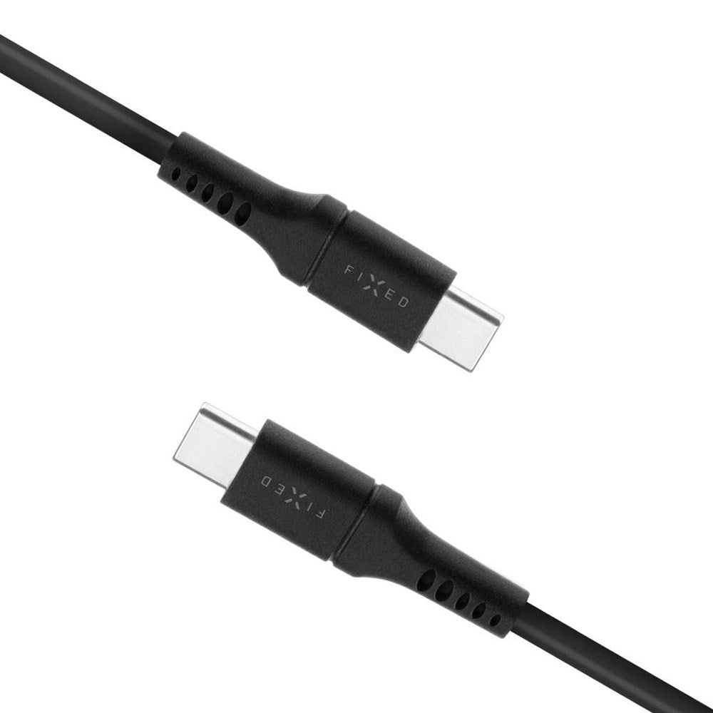 Fixed Liquid USB-C to USB-C Cable 60W - 0.5m - Black