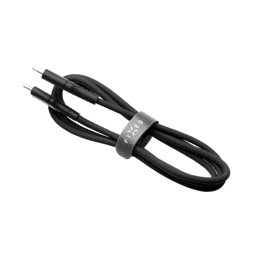 Fixed Liquid USB-C to USB-C Cable 60W - 0.5m - Black