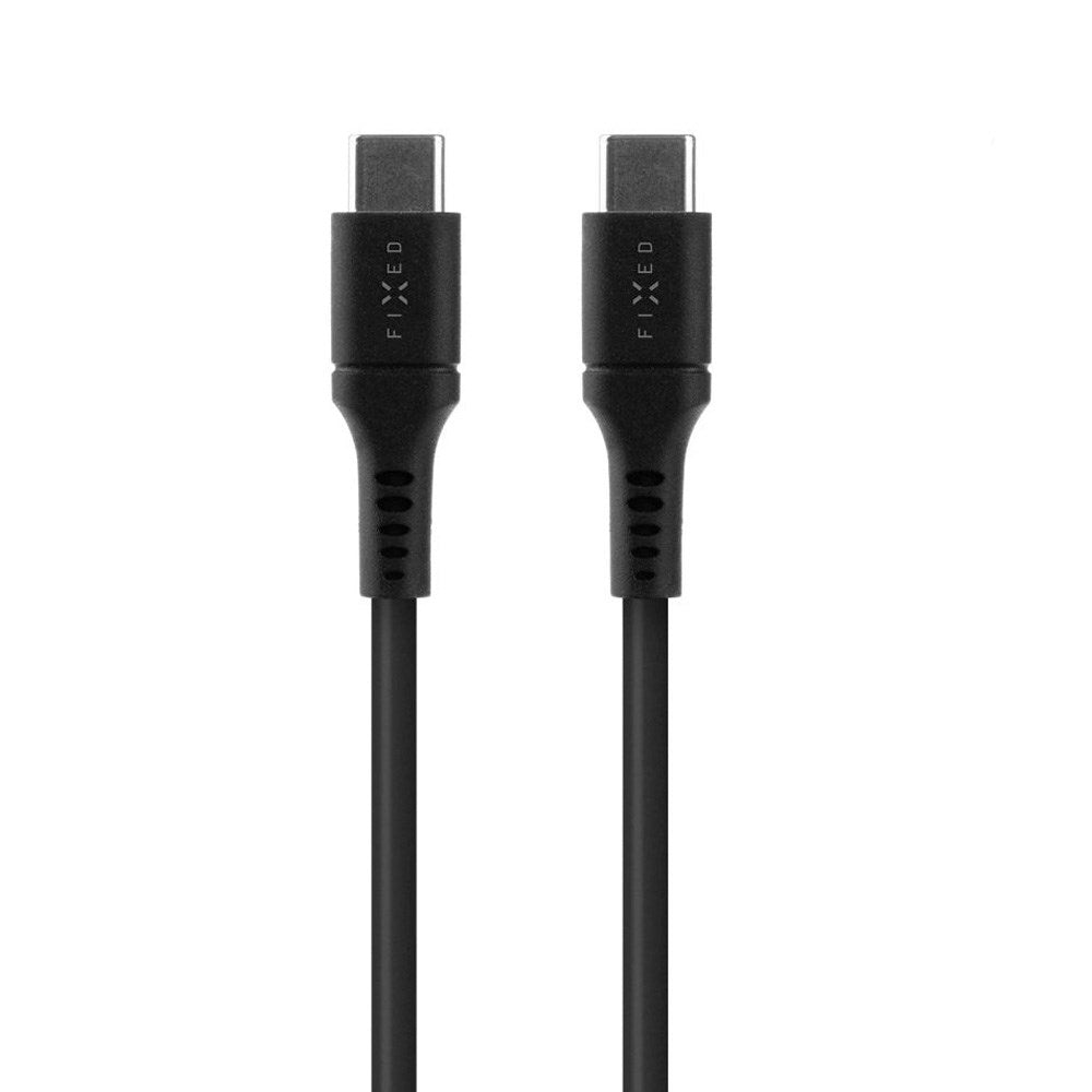 Fixed Liquid USB-C to USB-C Cable 60W - 0.5m - Black