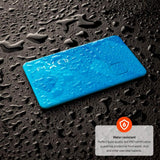 Fixed Tag Card - Bluetooth GPS Tracker - Apple Find My Compatible - Blue