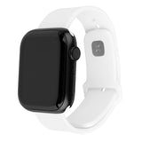 Fixed Apple Watch (38/40/SE/41/42mm) Sporty Silicone Strap Set - White