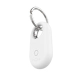 Fixed Silky Silicone Case for Samsung Galaxy SmartTag 2 - White