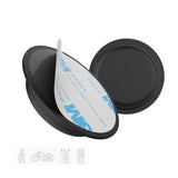 Fixed Silicone Sticker Case for Apple AirTag - 2 pcs - Black