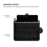 Fixed Waterproof Tablet Case (Max. Dimensions: 297 x 223mm) - Black / Transparent