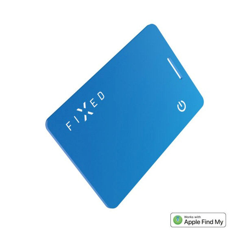 Fixed Tracking Card- Apple Find My Compatible - Blue