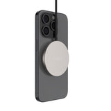 Fixed MagPad 15W Wireless Charger - MagSafe / Qi2 Compatible - Titanium
