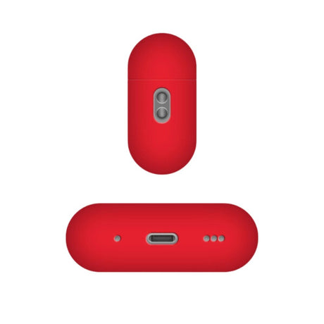 AirPods Pro (3. gen.) Fixed Silicone Case - Red