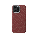 iPhone 16 Pro PITAKA Tactile Woven Case - MagSafe Compatible - Red / Gold