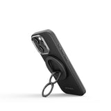 PITAKA MagEZ Grip 3 Ring Holder for Mobile - MagSafe Compatible - Black / Grey
