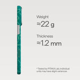 iPhone 17 Pro Max PITAKA Edge Monogram Case - MagSafe Compatible - Gold / Green