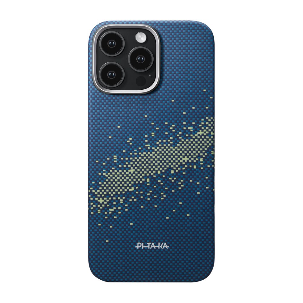 iPhone 16 Pro Max PITAKA Ultra Slim Case - MagSafe Compatible - Milky Way Galaxy