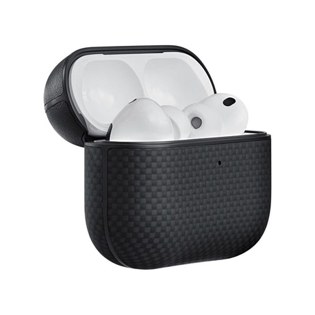 Apple AirPods Pro (3. gen.) PITAKA Aramid Fiber Case - Black / Grey