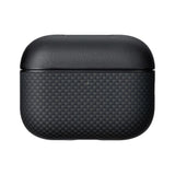 Apple AirPods Pro (3. gen.) PITAKA Aramid Fiber Case - Black / Grey