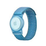 Apple Airtag Nylon Protective Case with Strap - Blue