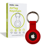 Mobile Origin AirTag Keychain - Red
