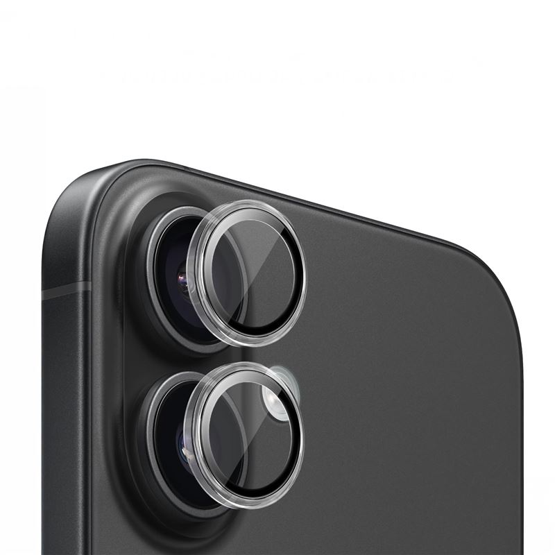 Mobile Origin Tempered Glass Camera Protector for iPhone 16 / 16 Plus - Clear