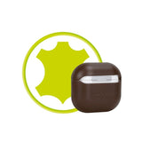 Mobile Origin Apple AirPods (4. Gen.) Genuine Leather Cover - Brown