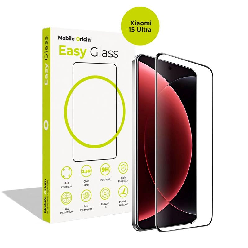 Xiaomi 15 Ultra Mobile Origin EasyGlass Screen Protector Glass - Transparent