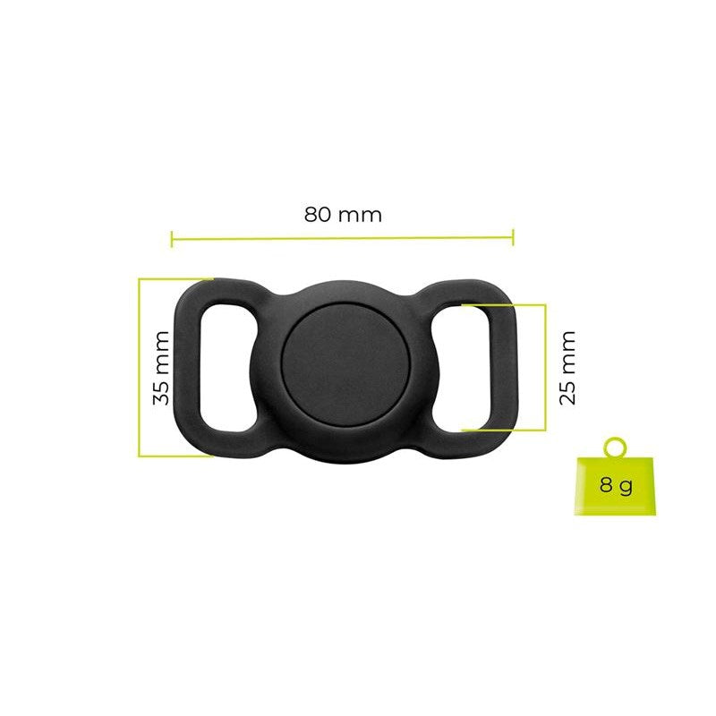 Mobile Origin AirTag Holder for Collar - Black