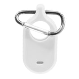 Mobile Origin Samsung Galaxy SmartTag2 Silicone Case with Carabiner - White