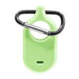 Mobile Origin Samsung Galaxy SmartTag2 Silicone Case with Carabiner - Luminous Green