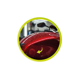 Mobile Origin Silicone AirTag Holder with Adhesive Back - 2 pcs. - Red