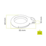 Mobile Origin AirTag Loop Case - Blue