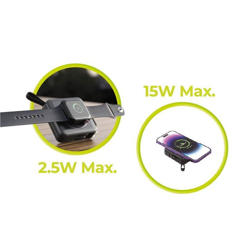 Mobile Origin PowerBank Travel Charger 10.000 mAh – MagSafe Compatible – Black