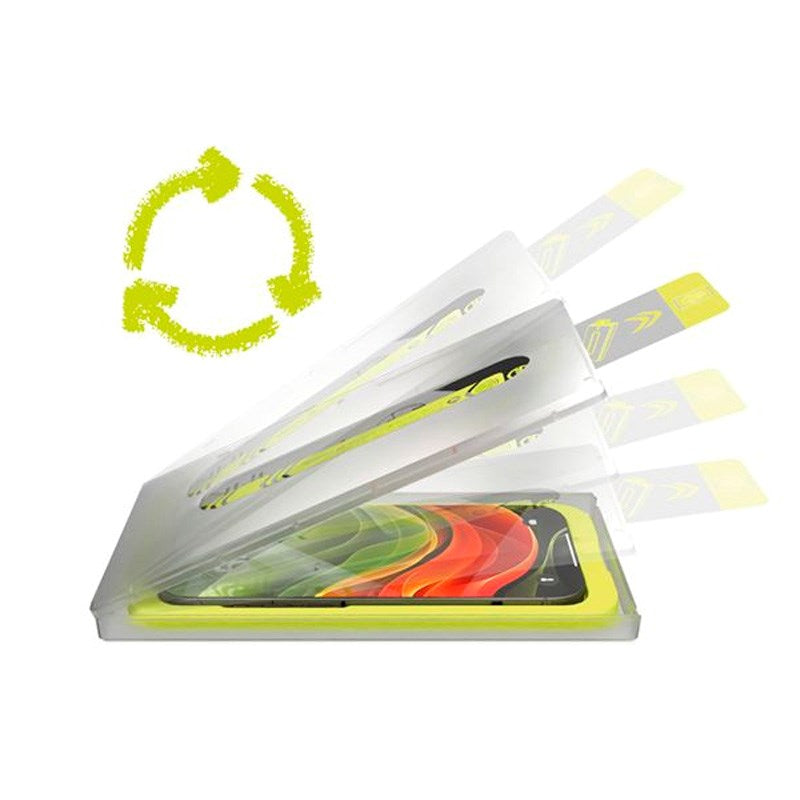 iPhone 17 Pro Max Mobile Origin Screen Guard Screen Protector with Mounting Box - Privacy Function - 2 pcs. - Transparent