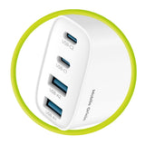 Mobile Origin GaN 40W Wall Charger with 2 x USB-A & 2 x USB-C - White