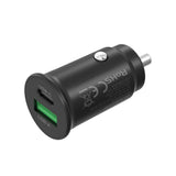 Mobile Origin 30W Car Charger with 1 x USB-A & 1 x USB-C – Black