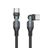 Mobile Origin 240W Rotating USB-C to USB-C Cable - 1m - Black
