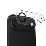 iPhone Air Mobile Origin Tempered Glass Camera Lens Protection - Transparent / Black Edge