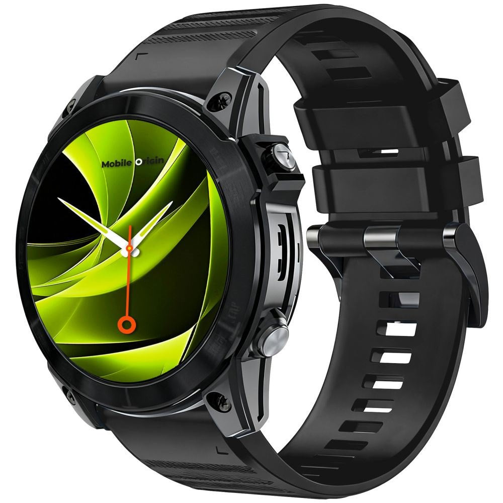 Mobile Origin Universal Garmin Strap (22mm QuickFit) - Silicone - Black
