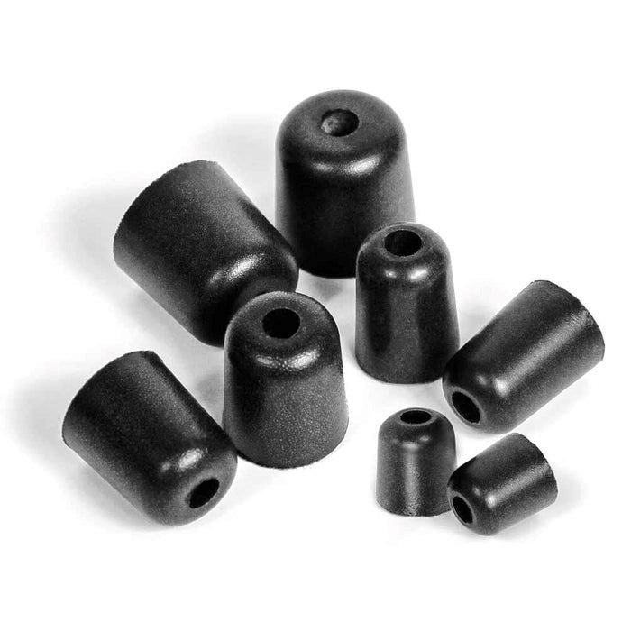 ISOtunes Earplugs M (Medium) for ISOtunes In-Ear Headset - 5 Pair - Black