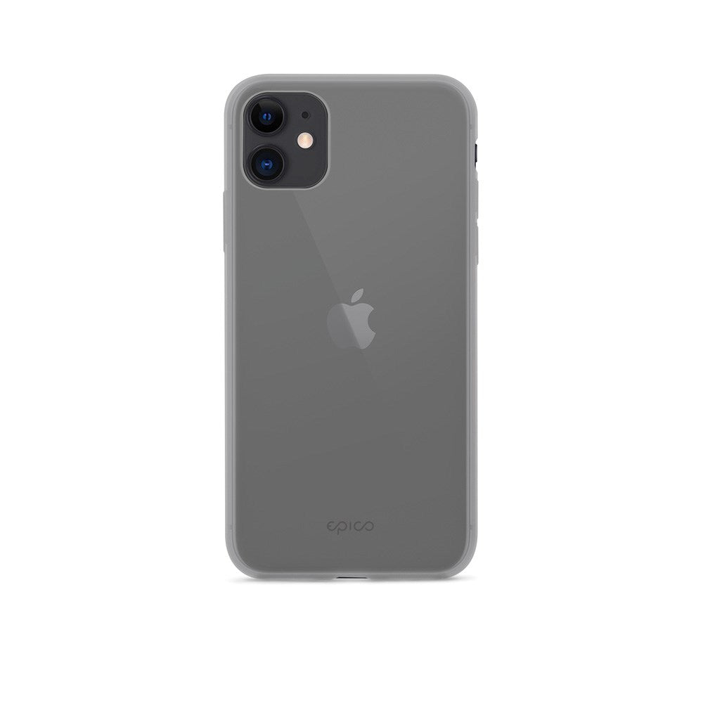 iPhone 11 Epico Silicone Case - Transparent / Black