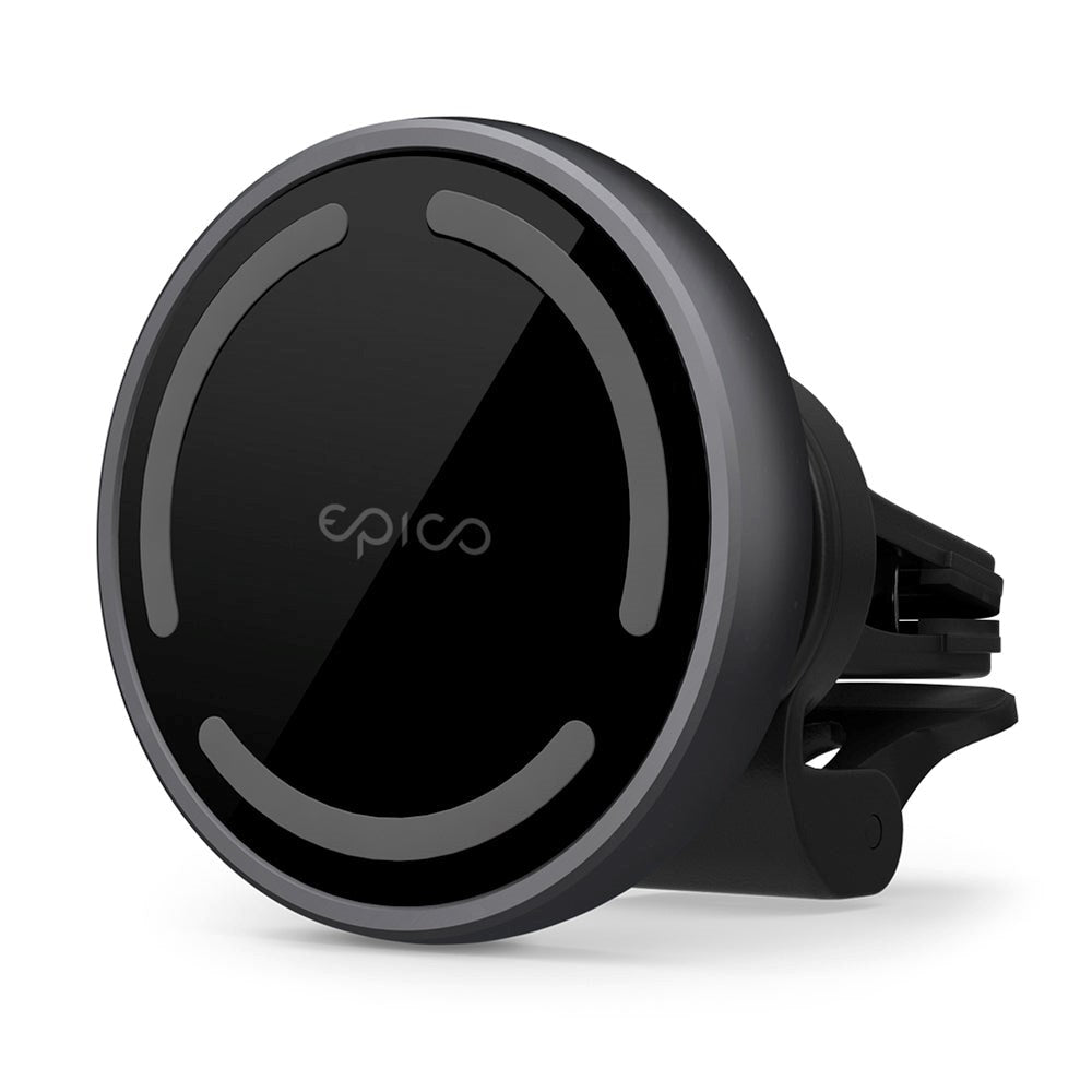 Epico Magnetic 15W Wireless Car Charger - MagSafe Compatible - Black